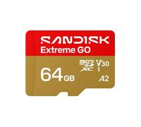 SanDisk Carte microSDXC Extreme GO 64 Go, 170/80 Mo/s, A2 U3 V30, UHD 5K/4K
