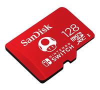 Carte Mémoire Msd Switch 128go 100mb/S Pour Console Nintendo Switch Sandisk