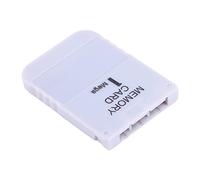Carte mémoire Mtlavishness 1 Mo pour portable et facile à utiliser pour enregistrer les progrès des jeux dans un jeu en plastique en couleur blanche