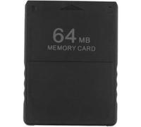Generique Carte mémoire pour Sony PlayStation 2 (PS2) 64 Mo Noire