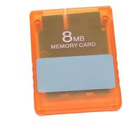 Carte Mémoire pour Console Fat, Carte de Programme de Jeu, Plug and Play, Outils de Personnalisation Riches et Simulateurs, Compatible avec Les Consoles de Jeux (Orange