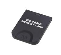 Carte mémoire pour Nintendo Wii GameCube 16 Mo Noir