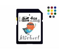 Carte mémoire préjouée pour hörbert avec 11 touches - Histoires et musique imaginatives pour les petits auditeurs