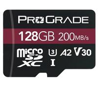 Carte mémoire ProGrade Digital microSDXC UHS-I V30 Strontium (128 Go)