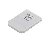 Carte mémoire PS1 1 1 méga carte mémoire pour Playstation 1 un jeu PS1 PSX utile pratique abordable Blanc 1M 1MB