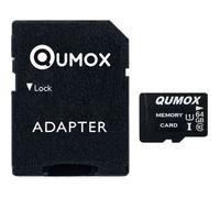 Carte mémoire Qumox 64Go microSDXC Classe 10 USH-1 pour téléphone Android Samsung Huawei Xiaomi