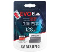 Carte Mémoire Micro SDHC SDXC SAMSUNG EVO PLUS + ADAPTATEUR ( 32 64 128 256 Go )