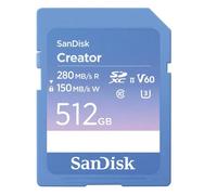 Carte mémoire SANDISK Creator SD-UHS-II 512 Go