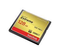 Carte Mémoire - SanDisk - Extreme CompactFlash UDMA7 - 128 Go - 120 Mo/s - 85 Mo/s