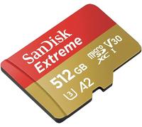 Sandisk MicroSDXC Extreme 512GB 190MB/s U3 V30 A2