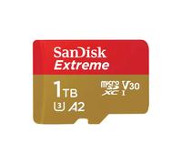 SanDisk Extreme MicroSDXC 1 To Classe 10 U3 V30 A2 + Adaptateur SD