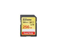 Carte mémoire - SanDisk - Extreme PLUS - 256GB - SDXC - 190 Mo/s lecture - 130 Mo/s écriture