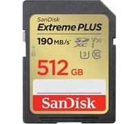 SanDisk Extreme Plus SDXC 512 GB Class 10 UHS-I/U3 V30