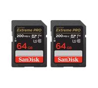 Carte Mémoire - SANDISK - Extreme Pro - 64Go - 200Mo/s - UHS-I - 90Mo/s