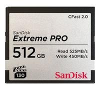 SanDisk Carte mémoire Extreme Pro CompactFlash CFast 2.0 512 Go VPG-130