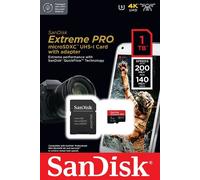 Carte Mémoire SanDisk Extreme Pro Micro SD UHS-I 32GB 64GB 128GB 256GB 512GB 1TB