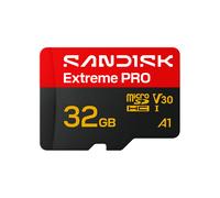 Carte mémoire microSDXC - SANDISK - SDSQXCO-032G-GS6MA - 32 Go - V30 (U3 A2) - 100/90 Mo/s