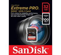 Carte Mémoire SanDisk Extreme PRO SD 4K UHS-I 32GB 64GB 128GB 256GB 512GB 1TB