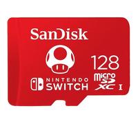Carte mémoire SanDisk microSDXC UHS-I pour Nintendo Switch 128 Go - Licence Nintendo