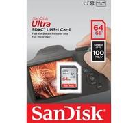 Carte mémoire SanDisk SDSDUNC-064G-GN6IN Ultra SDHC 64 Go Gris Gris G