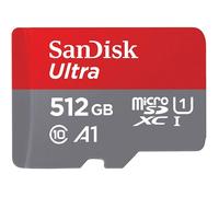 Carte mémoire - SANDISK - SDSQUA4-512G-GN6MA - 512 Go - Micro SDXC - Vitesse 120MB/s