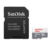 Carte mémoire - SANDISK - SDSQUNR-256G-GN6TA - 256 Go - Micro SDXC - 100 Mo/s