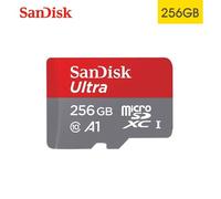 Carte mémoire SanDisk TF - 256 Go - Class10 - Haute vitesse - Compatible Smartphone/Tablette/Caméra