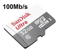 Carte mémoire - SanDisk - Ultra - 32Go - 100MB/s - Class 10 - microSD