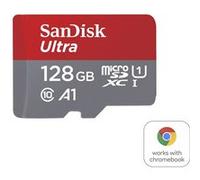 Carte Mémoire SanDisk Ultra MicroSDXC UHS-I 128 Go avec Adaptateur microSD, microSDHC et microSDXC G