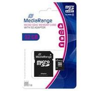Carte mémoire SD 32 Go MediaRange MR959 Noir Noir G