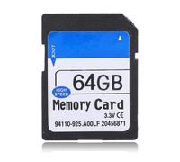 Carte mémoire SD avec Adaptateur 1G 2G 8G 16G 32G 64G, Carte mémoire Portable Haute Vitesse en Lecture et écriture, Applicable pour Haut-Parleur de Machine de Jeu SLR pour Appareil Photo MP3 MP4(64G)