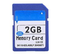 Carte mémoire SD avec Adaptateur 1G 2G 8G 16G 32G 64G, Carte mémoire Portable Haute Vitesse en Lecture et écriture, Applicable pour Haut-Parleur de Machine de Jeu SLR pour Appareil Photo MP3 MP4(2G)