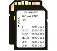 Carte mémoire SD de navigation compatible avec Maz*da 3 / CX-5 / CX-9 / CX-30, CX-50 2021-2023, MX-30 2022-2023, MX-30 2022-2023, cartes USA/CAN/MEX
