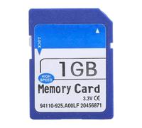 Carte mémoire SD Haute Vitesse, Carte Flash de données Pleine capacité, Transfert Rapide, Puce de Stockage en Plastique Portable, Vitesse de Lecture 80-100 M/S pour Appareil (1G)