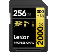 LEXAR Professional 2000x SDHC/SDXC UHS-II U3, 256 Go