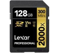 LEXAR Carte SDXC 128GB Professional UHS-II (U3) (2000x) Class 10