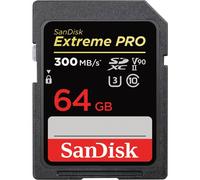 SanDisk Carte mémoire SD Extreme Pro Sdch™ UHS-II 64 Go Noir