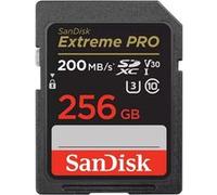 Carte mémoire SD SanDisk Extreme Pro SDXC UHS-I U3 Class10 256 Go C