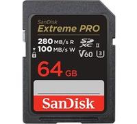 Carte mémoire - SanDisk - Extreme Pro - 64 Go - V60 - 280 Mo/s