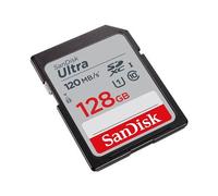 SanDisk Ultra 128 Go SDXC UHS-I carte, avec jusqu'à 140 Mo/s