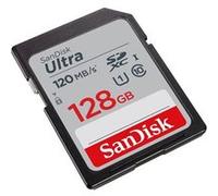 Carte mémoire SD SANDISK XC Ultra Classe 10 (140Mo/s) - 128GB