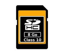 Carte Memoire SD Sdhc 8 Go Universelle Classe 10 Boite Noire Appareil Photo Cam YONIS