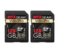 Carte mémoire SD UHS-II 128 Go SDXC U3 V90 A1, Extreme Performance SD Card (R 280 Mo/s 250 Mo/s W)