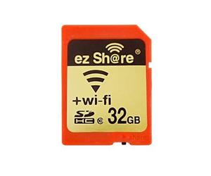 Carte mémoire SD Wifi 32 Go Classe 10 2ème génération Ez Share