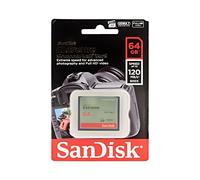 Carte mémoire SDCFXSB-064G-G46 Compact Flash R : 120 Mo/s W : 60 Mo/s 64 Go S...
