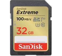 Carte mémoire SDHC ""Extreme"" 32GB V30 U3 100MB/s Multicolor