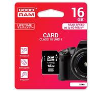Carte mémoire SDHC - Goodram - S1A0 - 16GO - Classe 10 - UHS-I