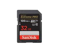 Carte mémoire SD SANDISK SDHC Extreme Pro Class 10 V30 (100Mo/s 633x) 32 GB