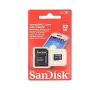 Carte mémoire SDSDQM-032G-B35A microSDHC Class 4 32 Go adaptateur SD SANDISK