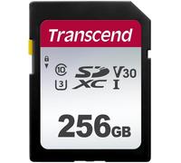 Carte Mémoire Sdxc 300S 256Gb Uhs-I, C10, U3, V30, 4K, Full Hd, Jusqu'À 95/40 Mb/S (Idéal Pour Appareils Photo Numériques) Avec Emballage Frustration Free - Ts256Gsdc300S-E